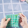 image:imageCaydo 2 Pieces 7 Count Plastic Mesh Canvas Sheets for Embroidery Acrylic Yarn Crafting Knit Crochet Projects and Make Aquarium Dividers 105 X 135 InchClear White  12pcs