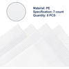 image:imageCaydo 2 Pieces 7 Count Plastic Mesh Canvas Sheets for Embroidery Acrylic Yarn Crafting Knit Crochet Projects and Make Aquarium Dividers 105 X 135 InchClear White  8pcs