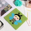 image:imageCaydo 4 Pieces 10 Count Plastic Mesh Canvas 10 CT Plastic Aida for Cross Stitch Making Jewelry Organizer and 3D Models 136 inch x 104 Inch