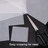 image:imageCaydo 4 Pieces 14 Count Plastic Mesh Canvas 14 CT Plastic Aida for Cross Stitch Making Jewelry Organizer and 3D Models 8 x 11 InchClear White