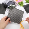 image:imageCaydo 4 Pieces 7 Count Black Plastic Mesh Canvas Sheets for Embroidery Acrylic Yarn Crafting Knit Crochet Projects and Make Aquarium Dividers 105 x 135 Inch