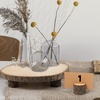 image:imageCaydo 10 Pieces 89 Inch Wood Centerpieces for Tables 10 Pieces Wood Table Number Holders and 10 Pieces Card for Wedding Table Centerpiece Decoration Housewarming Christmas