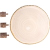 image:imageCaydo 1113 Inch Wood Slice with Legs for Wedding Table Centerpieces Woodland Themed Parties Family Gathering Baby Showers Housewarming