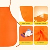 image:imageCaydo 12 Pieces 12 Colors Childrens Artists Fabric Aprons for Kitchen Classroom Community Event Crafts and Art Painting Activity