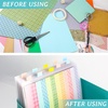 image:imageCaydo 12 Pieces Scrapbook Paper Storage with Sticky Index Tabs for Holding 12 x 12 Inch Scrapbooking Cardstock Vinyl Paper Photos and File24