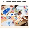image:imageCaydo 3 Pieces Paper Making Frame Kit Papermaking Mould and Deckle with Mesh Absorbent Paper and Sponge for Adults Supplies5 x 7 Inches 75 x 98 Inches 98 x 13 InchesA5 A6  paints kit