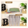 image:imageCaydo 4 Pack Scrapbook Paper Storage with Wheels Plastic Scrapbook Storage Bin for Holding 12 x 12 Papers Scrapbook Papers Vinyl Sheets Cardstocks