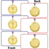 image:imageCaydo 6 Pieces 2 Inch Gold Award Medals Winner Medals Gold Prizes for Competitions Party Sports