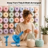 image:imageCaydo A1 Max Electric Yarn Winder 10oz Large Automatic Ball Winder for Crocheting DualSpring Strong Tension Stepless Speed Yarn Cake Spinner Ideal Mothers Day Present for Crochet LoversBlueBlue Electric