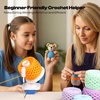 image:imageCaydo A1 Max Electric Yarn Winder 10oz Large Automatic Ball Winder for Crocheting DualSpring Strong Tension Stepless Speed Yarn Cake Spinner Ideal Mothers Day Present for Crochet LoversBlueBlue Manual