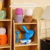 image:imageCaydo A1 Max Electric Yarn Winder 10oz Large Automatic Ball Winder for Crocheting DualSpring Strong Tension Stepless Speed Yarn Cake Spinner Ideal Mothers Day Present for Crochet LoversBlueBlue Electric