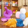 image:imageCaydo A1 Max Electric Yarn Winder 10oz Large Automatic Ball Winder for Crocheting DualSpring Strong Tension Stepless Speed Yarn Cake Spinner Ideal Mothers Day Present for Crochet LoversBluePurple Electric