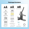 image:imageCaydo Button Maker Machine Multiple Sizes 1125225 Inch Pin Maker Machine Kit 3 in 1 Button Press Machine Making Kit with Maker Supplies for Fridge Magnet Keychain Bottle Opener DIY Crafts1125225 Inch