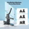 image:imageCaydo Button Maker Machine Multiple Sizes 1125225 Inch Pin Maker Machine Kit 3 in 1 Button Press Machine Making Kit with Maker Supplies for Fridge Magnet Keychain Bottle Opener DIY Crafts1125225 Inch