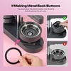 image:imageCaydo Button Maker Machine Multiple Sizes 1125225 Inch Pin Maker Machine Kit 3 in 1 Button Press Machine Making Kit with Maker Supplies for Fridge Magnet Keychain Bottle Opener DIY Crafts225 Inch