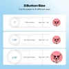 image:imageCaydo Button Maker Machine Multiple Sizes 1125225 Inch Pin Maker Machine Kit 3 in 1 Button Press Machine Making Kit with Maker Supplies for Fridge Magnet Keychain Bottle Opener DIY Crafts1125225 Inch