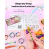image:imageCaydo Friendship Bracelet Making Kit for Kids 812 Years Old  Cute Unicorn Shaped2 in 1 Bracelet Keychain Making KitsDIY Arts amp Craft KitCool Bracelet Maker for Birthday Summer Craft