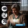 image:imageCaydo Knitting Light with Case Neck Craft Light for Knitters amp Crocheters  4 Colors amp 5 Brightness Wearable Neck Light Rechargeable Crochet Light for Crafts Embroidery Needlework and ReadingBlack