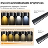 image:imageCaydo Knitting Light with Case Neck Craft Light for Knitters amp Crocheters  4 Colors amp 5 Brightness Wearable Neck Light Rechargeable Crochet Light for Crafts Embroidery Needlework and ReadingBlack