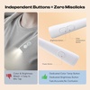 image:imageCaydo Knitting Light with Case Neck Craft Light for Knitters amp Crocheters  4 Colors amp 5 Brightness Wearable Neck Light Rechargeable Crochet Light for Crafts Embroidery Needlework and ReadingWhite