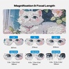 image:imageCaydo Magnifying Glasses with Light for Diamond Art Kits 6 Lens15X to 45X and 2Level Dimmable amp Adjustable Angle Lamp Magnifying Glasses for Close Work Diamond Reading Painting Woodcarving