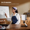 image:imageCaydo P1 Art Projector with Exclusive Drawing App for Artists Portable Auto Focus amp Keystone LED Projector for Drawing and Tracing 4K Support 100 Display Compatible with iOSAndroid UpgradedPearl  Mist