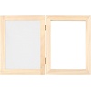 image:imageCaydo Paper Making Kit Include A5 Size 75 x 98 Inch Wooden Paper Making Mould Frame Paper Making Screen Nature Dried Flowers and Sponge for DIY Paper Craft