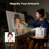 image:imageCaydo S1 LED Art Projector for Tracing Enlarge Images 25X11X up to 80 Portable Drawing Projector with Handle amp Storage for Wall Murals Sketching Canvas Painting 5 x 5 Copy Size