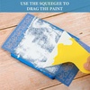 image:imageCaydo Silk Screen Stencils for Polymer Clay 12 PCS Reusable Silkscreen Print with 2 Squeegee Working with Clay Earrings Cutters for Printing on Clay Earrings Decoration6 x 38 inch