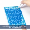 image:imageCaydo Silk Screen Stencils for Polymer Clay 5 PCS Reusable Silkscreen Print with Squeegee Working with Clay Earrings Cutters for Printing on Clay Earrings Decoration6 x 38 inch