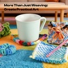 image:imageCaydo Weaving Loom Kit Toys Pot Holder Loom Kits Includes 448 16 Colors Craft Loops and Matching Tools DIY Art and Craft for Adults Potholder Loom Activity for Gift448pcs Weaving Loom Loops
