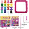 image:imageCaydo Weaving Loom Kit Toys Pot Holder Loom Kits Includes 448 16 Colors Craft Loops and Matching Tools DIY Art and Craft for Adults Potholder Loom Activity for GiftWeaving Loom Kits