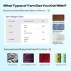 image:imageCaydo i Cord Knitting Machine Electric iCord Maker Tool with Adequate Tension iCord Knitter Machine Automatic Knitting Yarns to iCords Efficiently DIY Knitting Machine for CrochetersPatented