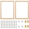image:imageCaydo 2 Pack Canvas Stretcher Bars 98 x 138 Inch Wooden Removable Canvas Frame for Oil Paintings Prints Paint by Numbers amp Poster