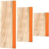 image:imageCaydo 3 Pieces 3 Sizes Screen Printing Squeegee 75 Durometer Wooden Ink Scraper for Screen Printing Fabric 59 Inch 94 Inch and 137 Inch3Sizes