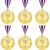 image:imageCaydo 6 Pieces 2 Inch Gold Award Medals Winner Medals Gold Prizes for Competitions Party Sports