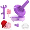 image:imageCaydo A1 Max Electric Yarn Winder 10oz Large Automatic Ball Winder for Crocheting DualSpring Strong Tension Stepless Speed Yarn Cake Spinner Ideal Mothers Day Present for Crochet LoversBluePurple Electric