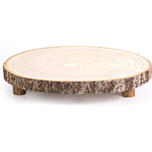 image:imageCaydo 1113 Inch Wood Slice with Legs for Wedding Table Centerpieces Woodland Themed Parties Family Gathering Baby Showers Housewarming