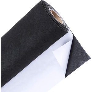 image:imageCaydo Large Black Self Adhesive Felt Roll Shelf Liner for DIY Projects Costume Jewelry Drawer Craft Fabric Peel Stick 157 x 787787W x 157L
