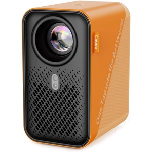 image:imageCaydo P1 Art Projector with Exclusive Drawing App for Artists Portable Auto Focus amp Keystone LED Projector for Drawing and Tracing 4K Support 100 Display Compatible with iOSAndroid UpgradedAmber  Honey