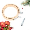 image:imageCaydo 10 Pieces 25 Inch Mini Embroidery Hoops Circle Cross Stitch Hoop for Embroidery Art Craft Handy Sewing and Wall Decoration22inch