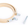image:imageCaydo 10 Pieces 25 Inch Mini Embroidery Hoops Circle Cross Stitch Hoop for Embroidery Art Craft Handy Sewing and Wall Decoration25inch
