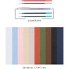 image:imageCaydo 10 Pieces Embroidery Fabric Including 10 Colors Embroidery Cotton Fabric 5 Colors WaterSoluble Pens 79 by 79 Inch