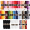 image:imageCaydo 100 Colors Embroidery Floss and 12 Skeins Variegated amp 10 Skeins White amp 10 Skeins Black Color and 10 PCS Floss Bobbins for Friendship Bracelet Strings Kits Cross Stitch Sewing Crafts
