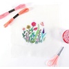 image:imageCaydo 100 Colors Embroidery Floss and 12 Skeins Variegated amp 10 Skeins White amp 10 Skeins Black Color and 10 PCS Floss Bobbins for Friendship Bracelet Strings Kits Cross Stitch Sewing Crafts