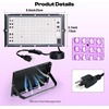 image:imageCaydo 100W LED Exposure Unit for Screen Printing UV Screen Printing Light with Adjustable Stand and Timing Device for Screen Printing Resin Curing and Cyanotypes60W