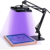 image:imageCaydo 100W LED Exposure Unit for Screen Printing UV Screen Printing Light with Adjustable Stand and Timing Device for Screen Printing Resin Curing and Cyanotypes60W