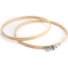 image:imageCaydo 12 Inch Embroidery Hoop Circle Cross Stitch Hoop Ring for Art Craft Handy Sewing