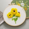 image:imageCaydo 12 Pcs Embroidery Hoops 5 Inch Plastic Round Cross Stitch Hoop Ring for Home Hanging Ornaments DIY Embroidery Punch Needle Craft