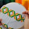 image:imageCaydo 12 Pieces 6 Inch Embroidery Hoops Set Bulk Circle Cross Stitch Hoop Round Ring10 Inch